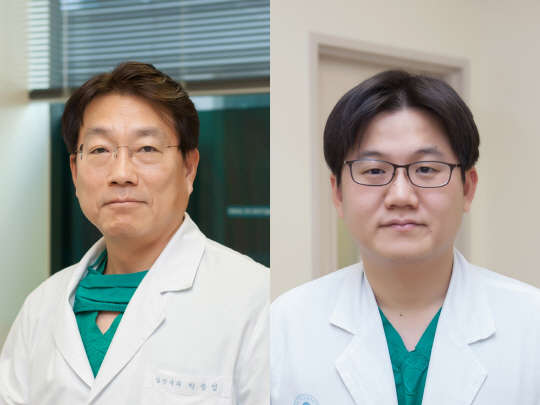 서울아산병원 심장내과 박승정(왼쪽), 안정민 교수